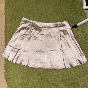 rose gold skirt